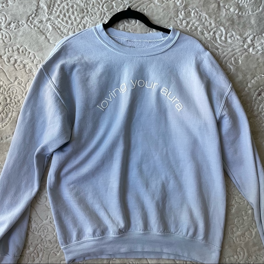 Pacsun LA Baby Blue Sweartshirt